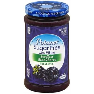 Polaner Seedless Blackberry Preserves with Fiber