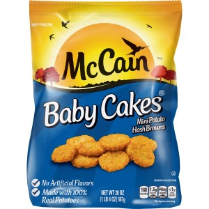 McCain Mini Homestyle Baby Cakes Potato Pancakes