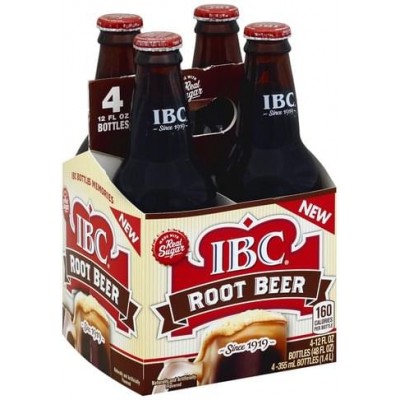 IBC Root Beer Made with Sugar - Single Glass Bottle