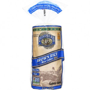 Lundberg Family Farms Eco Farmed Lightly Salted Brown Rice Cakes