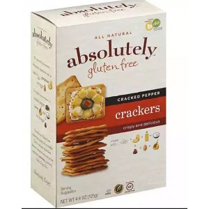 Absolutely Gluten Free Crackers - Cracked Pepper