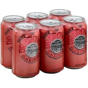 Dr. Brown's Soda Black Cherry Soda - Diet