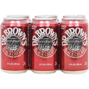 Dr. Brown's Soda Black Cherry Soda