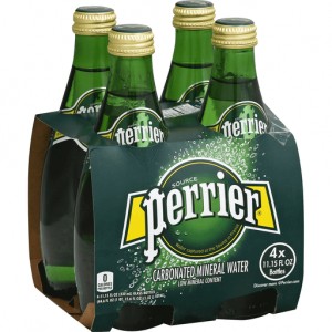 Perrier Sparkling Natural Mineral Water - 4 Pack