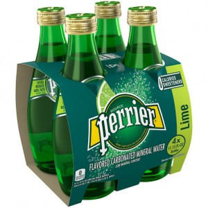 Perrier Sparkling Natural Mineral Water - Lime