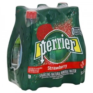 Perrier Strawberry Sparkling Water - 6 Pack