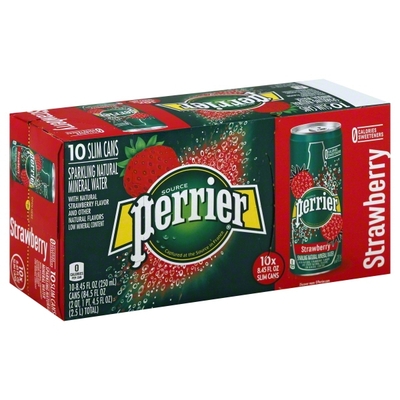 Perrier Sparkling Natural Mineral Water - Strawberry