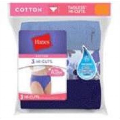 Hanes Ladies Briefs - Size 9, White