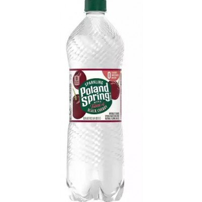 Poland Spring Sparkling Natural Spring Water - Black Cherry