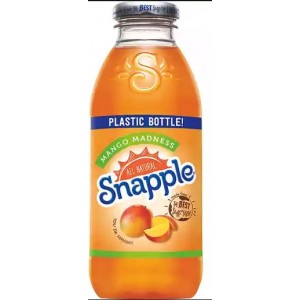 Snapple Mango Madness Juice Drink - Single Plastic Bottle