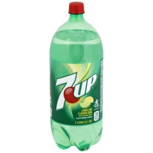7UP Single Bottle - 2 Liter
