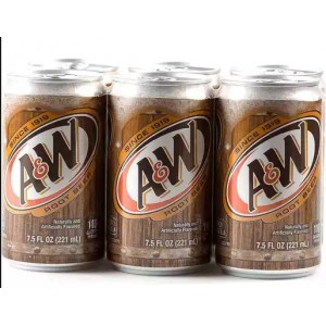 A&W Products Root Beer - 6 Pack Cans