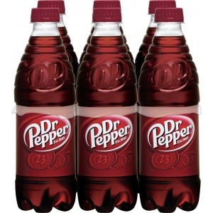 Dr Pepper 6 Pack - Bottles
