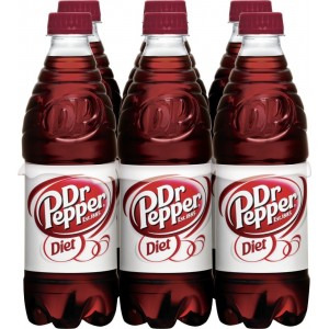 Dr Pepper Diet - 6 Pack Bottles