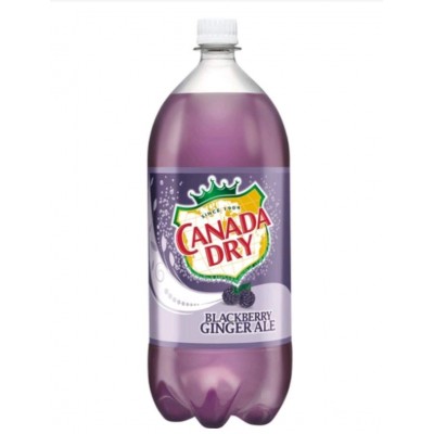 Canada Dry Blackberry Ginger Ale - Single Bottle