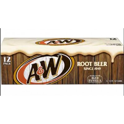 A&W Products Root Beer - 12 Pack Cans