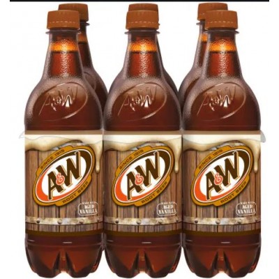 A&W Products Root Beer - 6 Pack Bottles