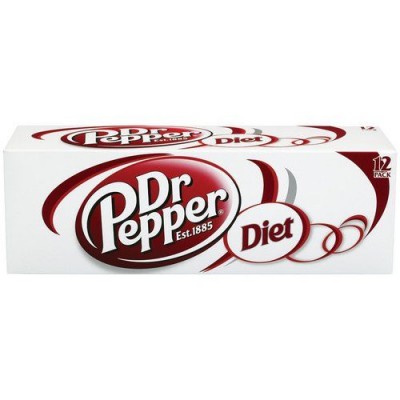 Dr Pepper Diet - 12 Pack Cans