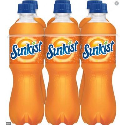 Sunkist Orange Soda - 6 Pack Bottles Sunkist Orange Soda - 6 Pack Bottles