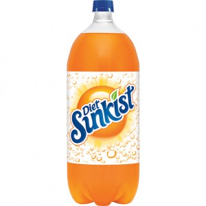 Sunkist Diet Orange Soda - 2 Liter Bottle