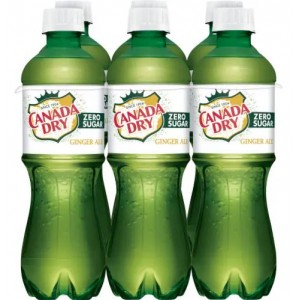 Canada Dry Diet Ginger Ale - 6 Pack Bottles