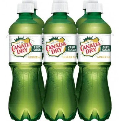 Canada Dry Diet Ginger Ale - 6 Pack Bottles