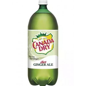 Canada Dry Diet Ginger Ale - 2 Liter Bottle