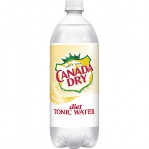 Canada Dry Diet Tonic Water - 1 Liter Bottle
