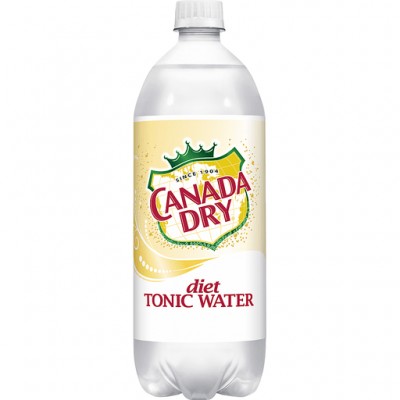 Canada Dry Diet Tonic Water - 1 Liter Bottle