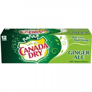 Canada Dry Ginger Ale - 12 Pack Cans