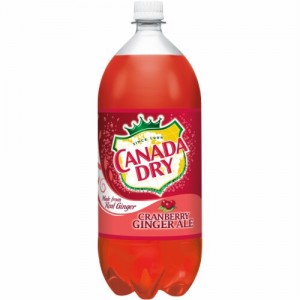 Canada Dry Cranberry Ginger Ale - Single Bottle