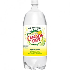 Canada Dry Lemon Lime Sparkling Seltzer Water - 2 Liter