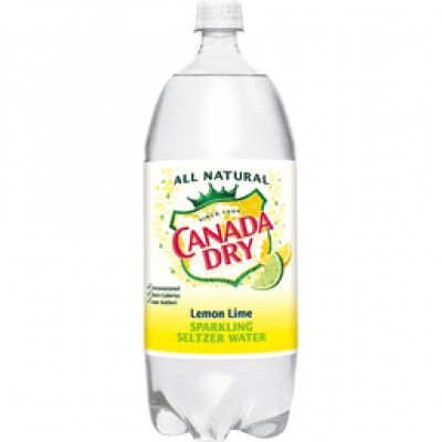 Canada Dry Lemon Lime Sparkling Seltzer Water - 2 Liter