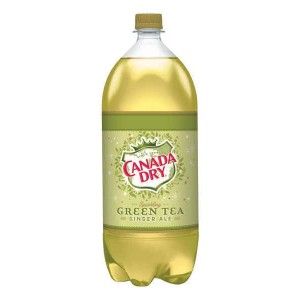 Canada Dry Green Tea Ginger Ale - Single Bottle