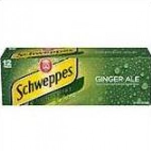 Schweppes Ginger Ale - 12 Pack Cans