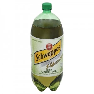 Schweppes Diet Ginger Ale - 2 Liter Bottle