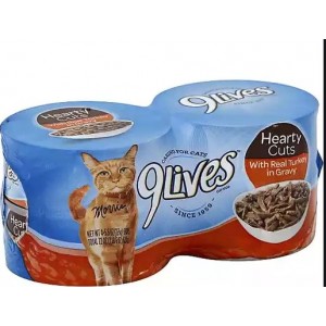 9Lives Cat Food - Shredded Turkey in Gravy