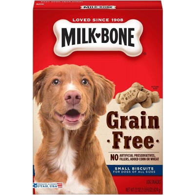 Milk-Bone Dog Snacks Grain Free Small Biscuits
