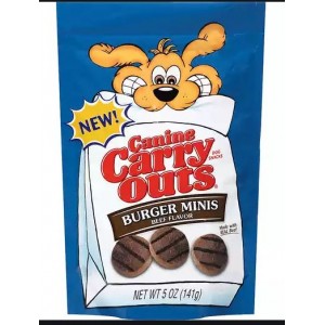 Canine Carry Outs Burger Minis