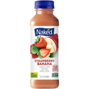 Naked Strawberry Banana Juice Smoothie
