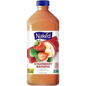 Naked All Natural Strawberry Banan-C Juice Smoothie
