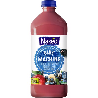 Naked All Natural Blue Machine Juice Smoothie