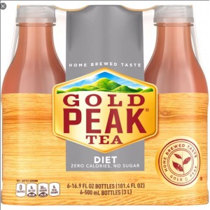 Gold Peak Diet Iced Tea - 6 Pack Bottles