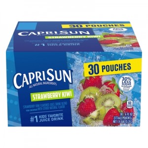 Capri Sun Strawberry Kiwi Flavored Juice Drink Blend