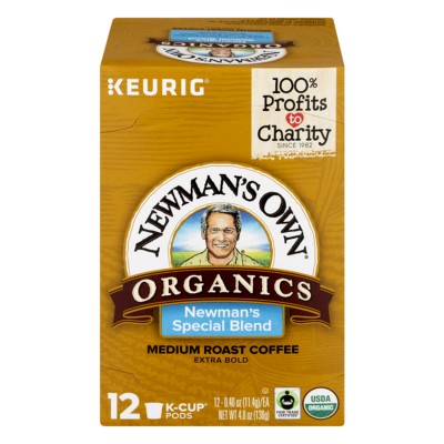 Newman's Own Organics Special Blend Medium Roast Extra Bold K-Cup Pods