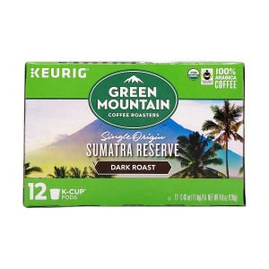 Green Mountain Coffee Sumatran Reserve Dark Roast Extra Bold K-Cup Pods