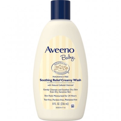 AVEENO BABY Soothing Relief Creamy Wash 8fl oz. (236ml)