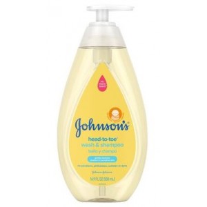 JOHNSON'S BABY Head-To-Toe Tearless Gentle Baby Wash & Shampoo