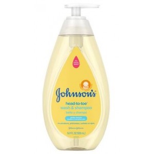 JOHNSON'S BABY Head-To-Toe Tearless Gentle Baby Wash & Shampoo