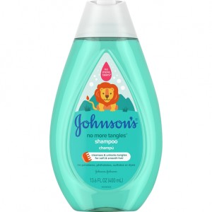 JOHNSON'S BABY No More Tangles Kids Shampoo, Paraben Free